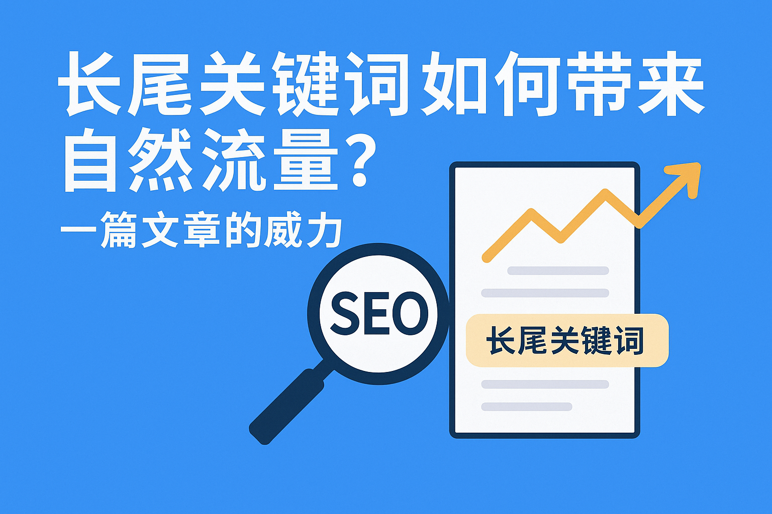 长尾关键词如何带来自然流量?一篇文章的威力|Daphnetxg 数字营销教学 长尾关键词如何带来自然流量?一篇文章的威力 封面图